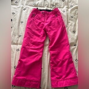 Girl’s Hot Pink Obermeyer Snow Pants